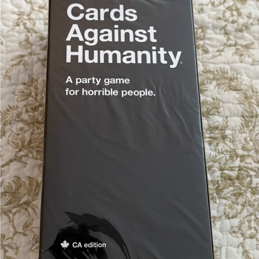 Cards Against Humanity CA Edition – Brand New Sealed.